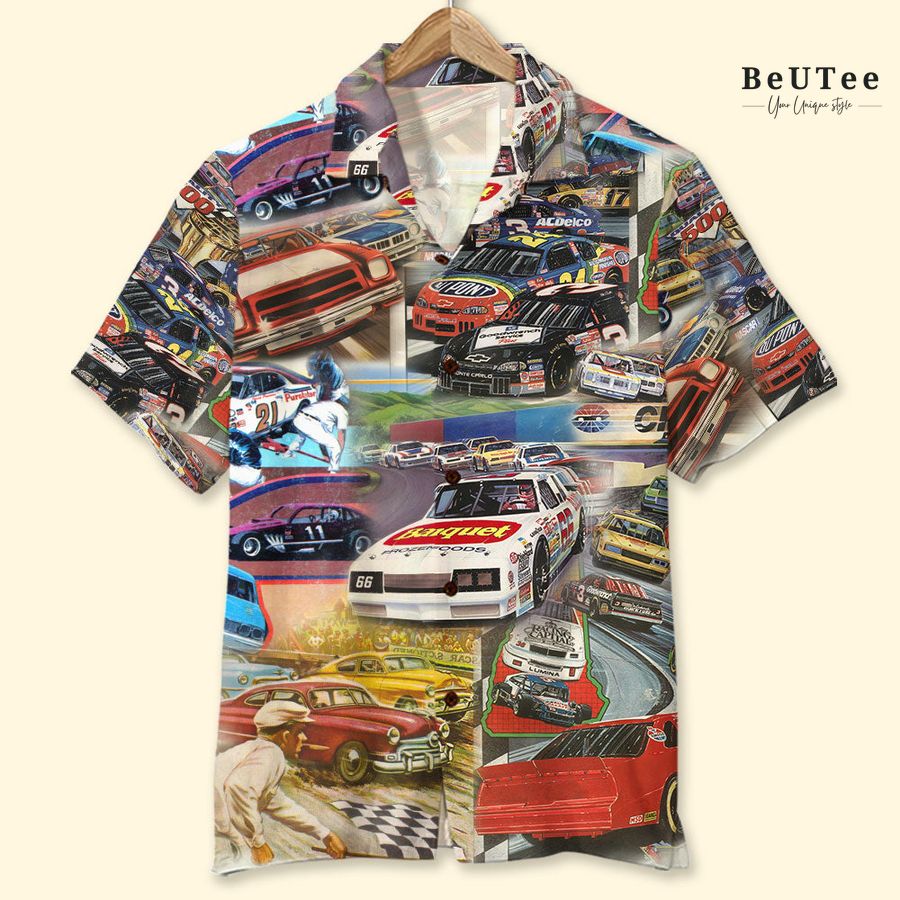 Nascar Racing For Racing Lovers Hawaiian Shirt 