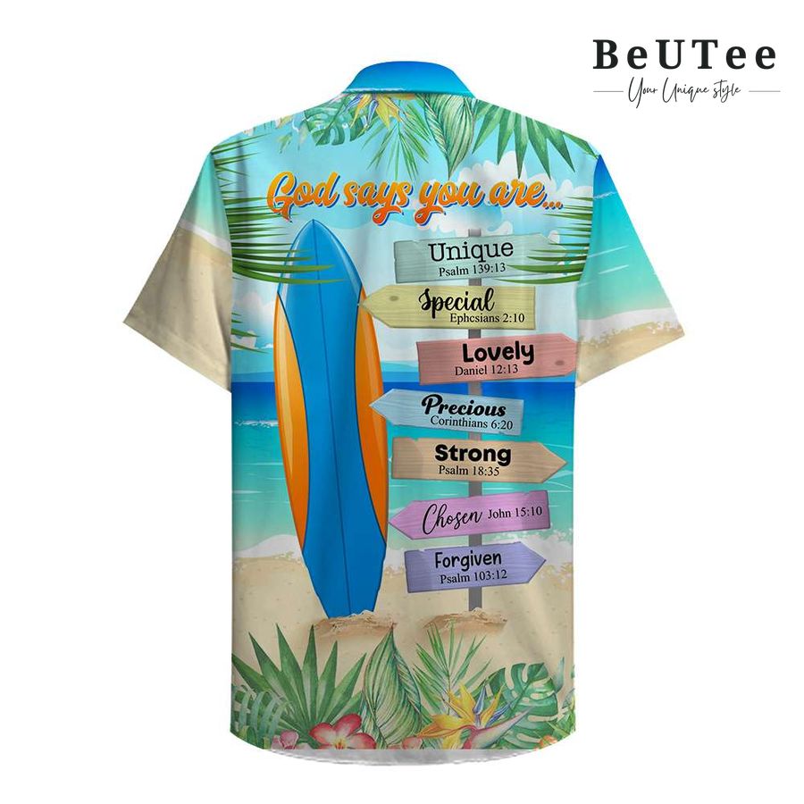 32 Surfing Palm Beach Pattern Hawaiian Shirt