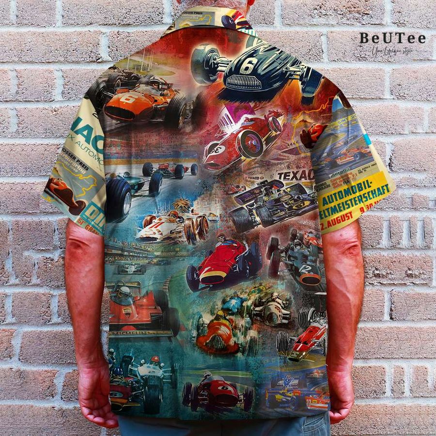 Formula One unique aloha Hawaiian Shirt