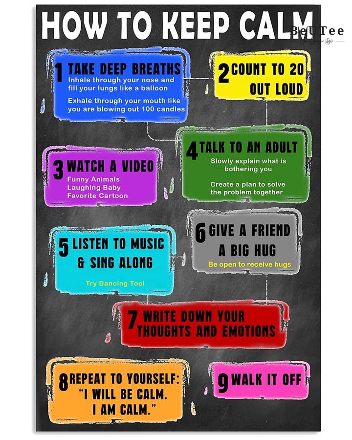 Back To School Poster How To Keep Calm Poster