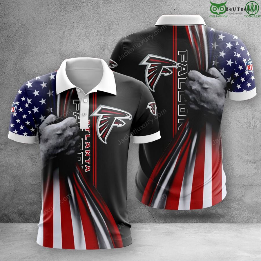 292 Atlanta Falcons NFL aloha pride summer 3D Polo T Shirt Hoodie