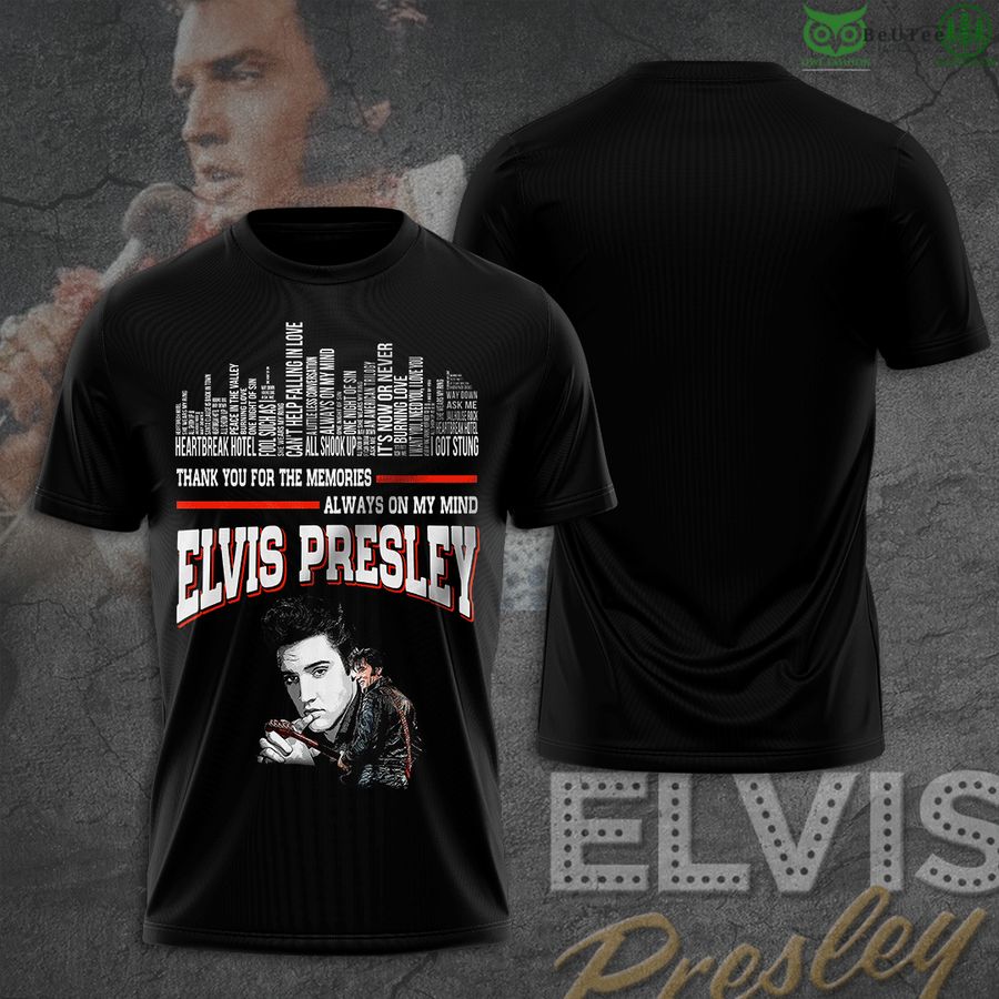 Elvis Presley Memories on my mind 2D T-Shirt