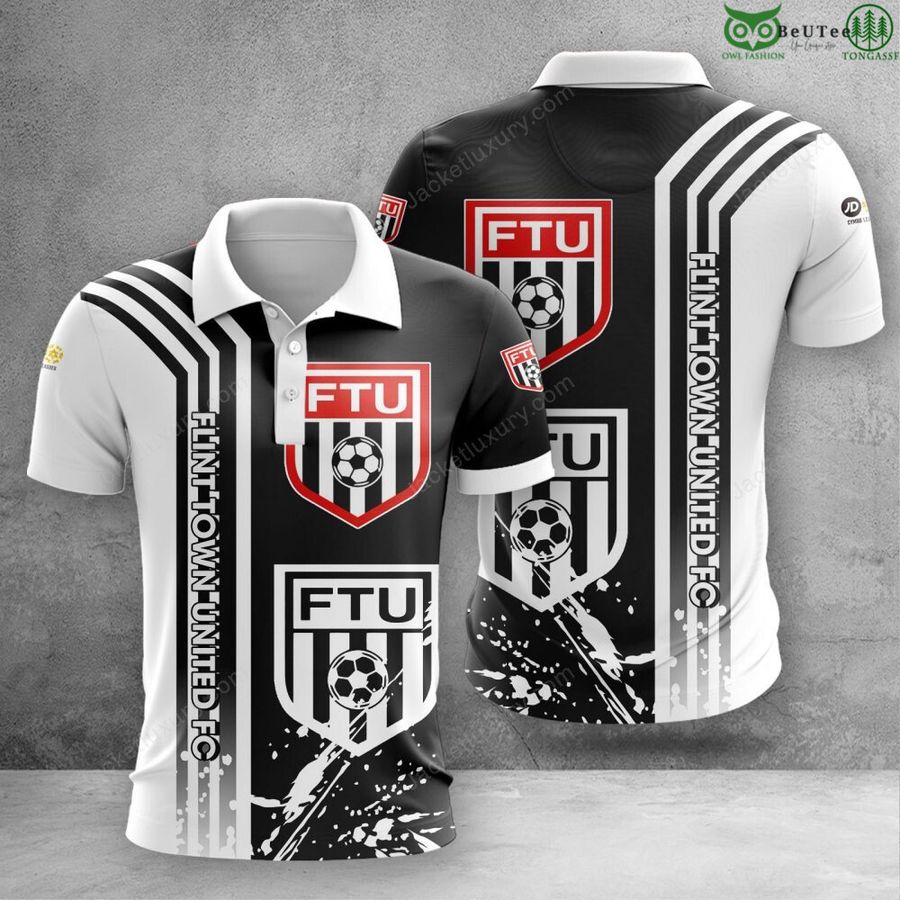 Flint Town United Wales Cymru Leagues 3D Shirt