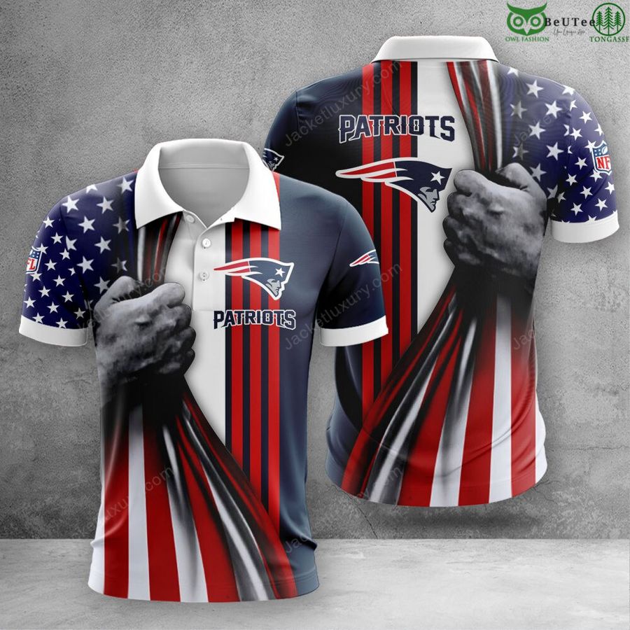 New England Patriots NFL aloha pride summer 3D Polo T-Shirt Hoodie