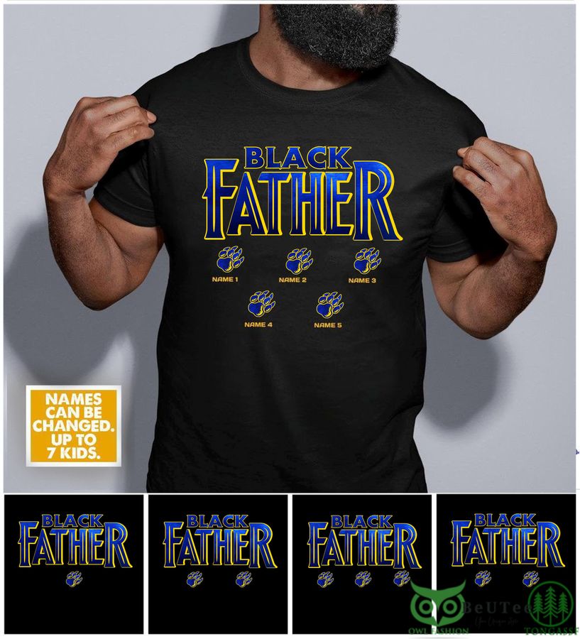 Customized Black Father Day African American Tshirt
