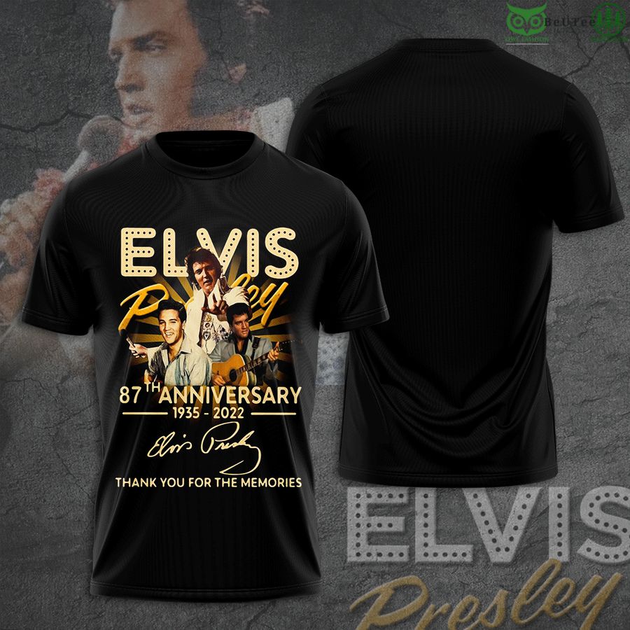 Elvis Presley 87th anniversary 2D T-Shirt