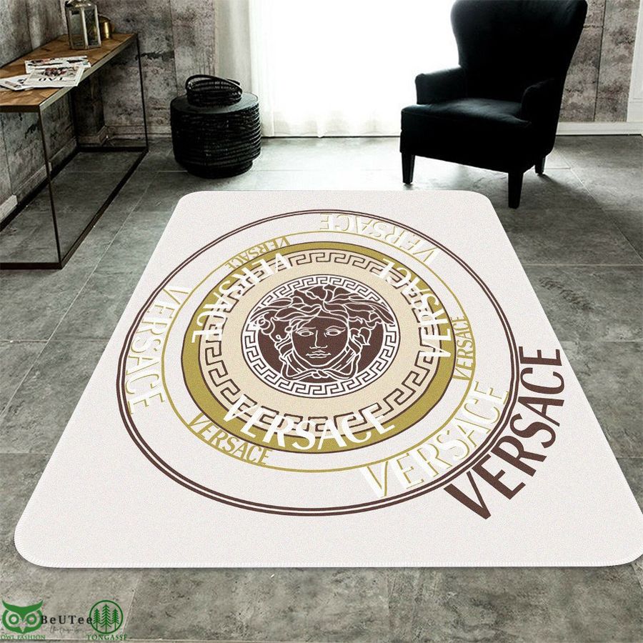 Versace multiple logo LIMITED EDITION 3D CARPET RUG