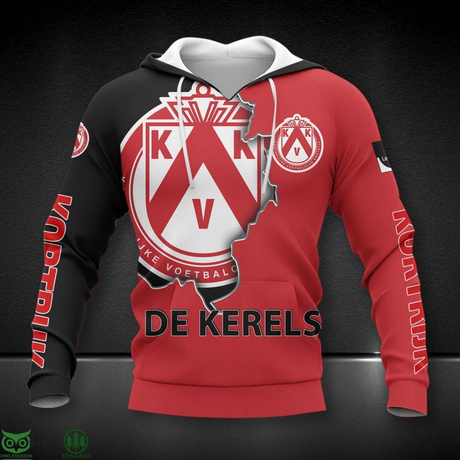 K.V. Kortrijk signature sporty design 3D Shirt