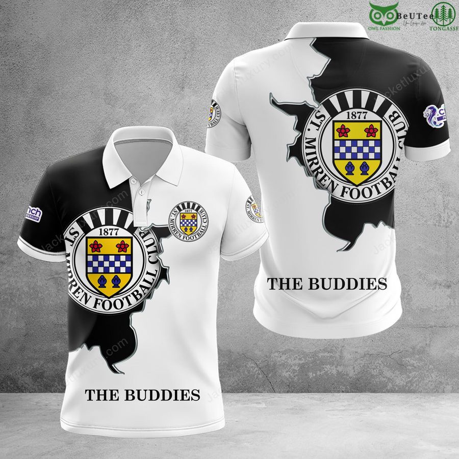 St Mirren F.C. Scottish Premiership 3D Polo T-Shirt hoodie premium