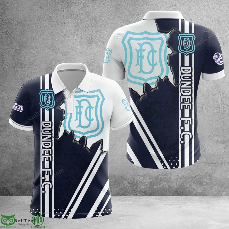 Dundee F.C. navy shade Scotland football champions 3D Polo T-shirt Hoodie