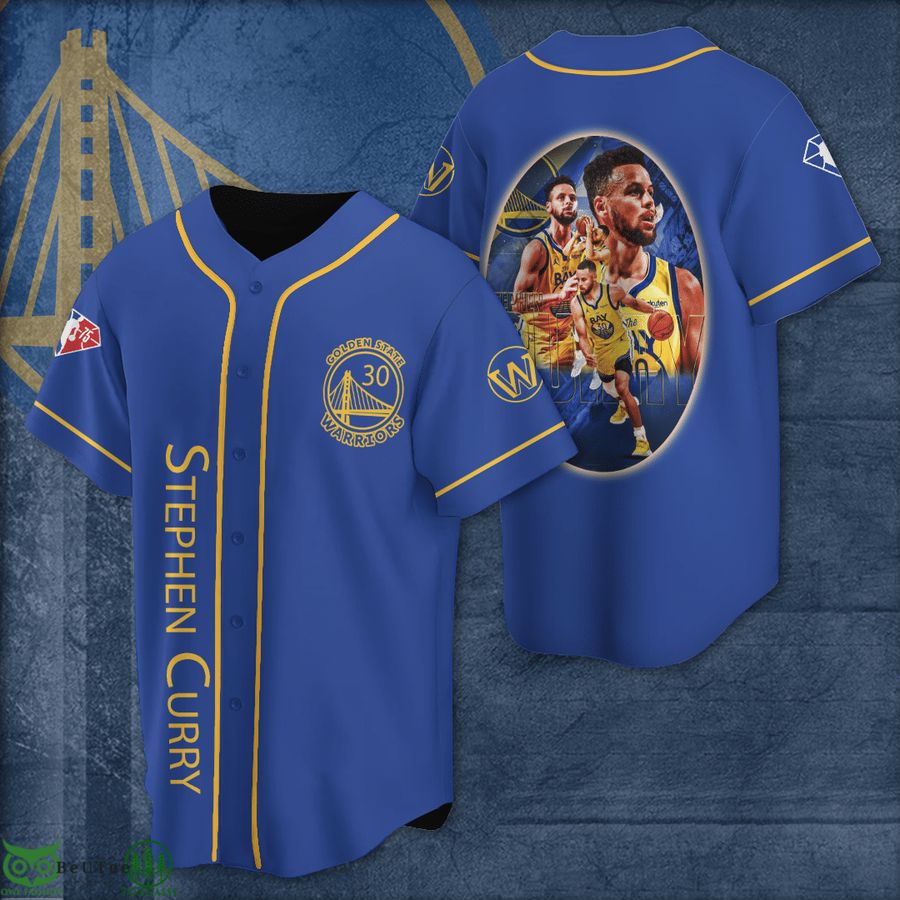 Golden State Warriors Stephen Curry 30 Baseball Jersey shirt 