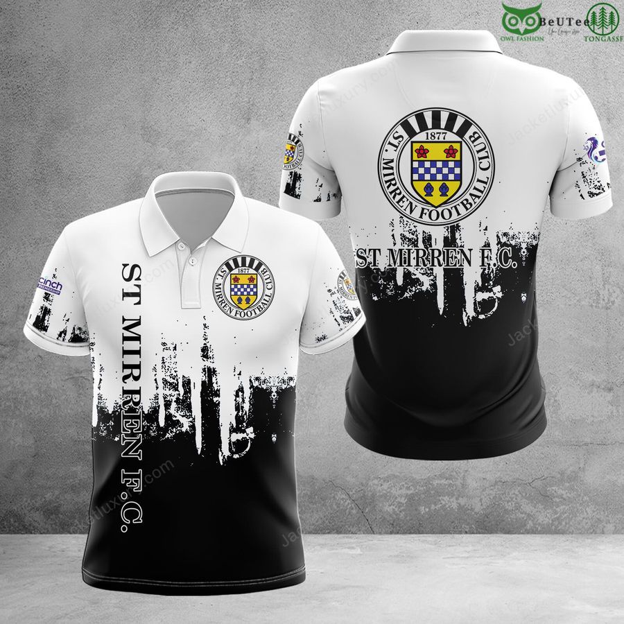 St Mirren F.C. Scottish Premiership 3D Polo T-Shirt hoodie special
