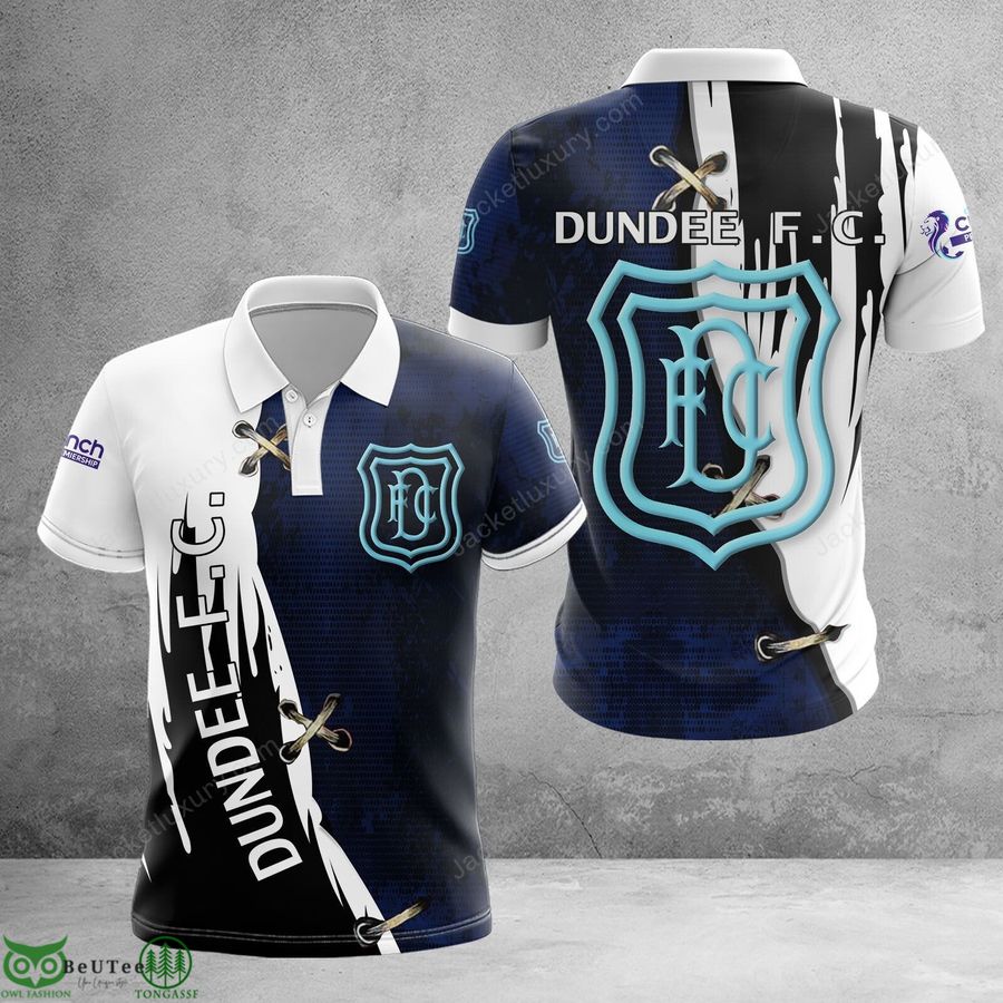 Dundee F.C. dark navy cut Scotland football champions 3D Polo T-shirt Hoodie