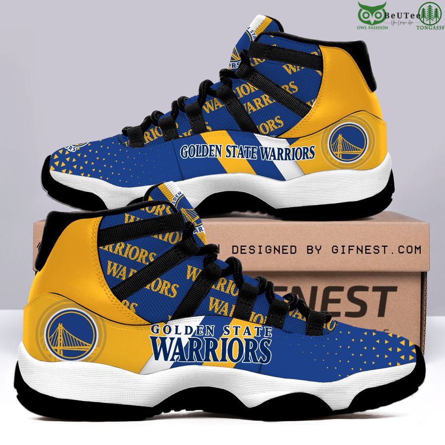 Golden State Warriors basketball signature Air Jordan 11 Sneaker