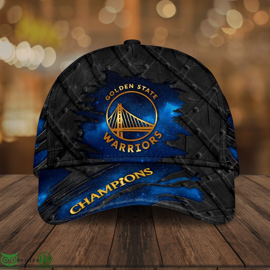 Golden State Warriors night sky galaxy Classic Cap 