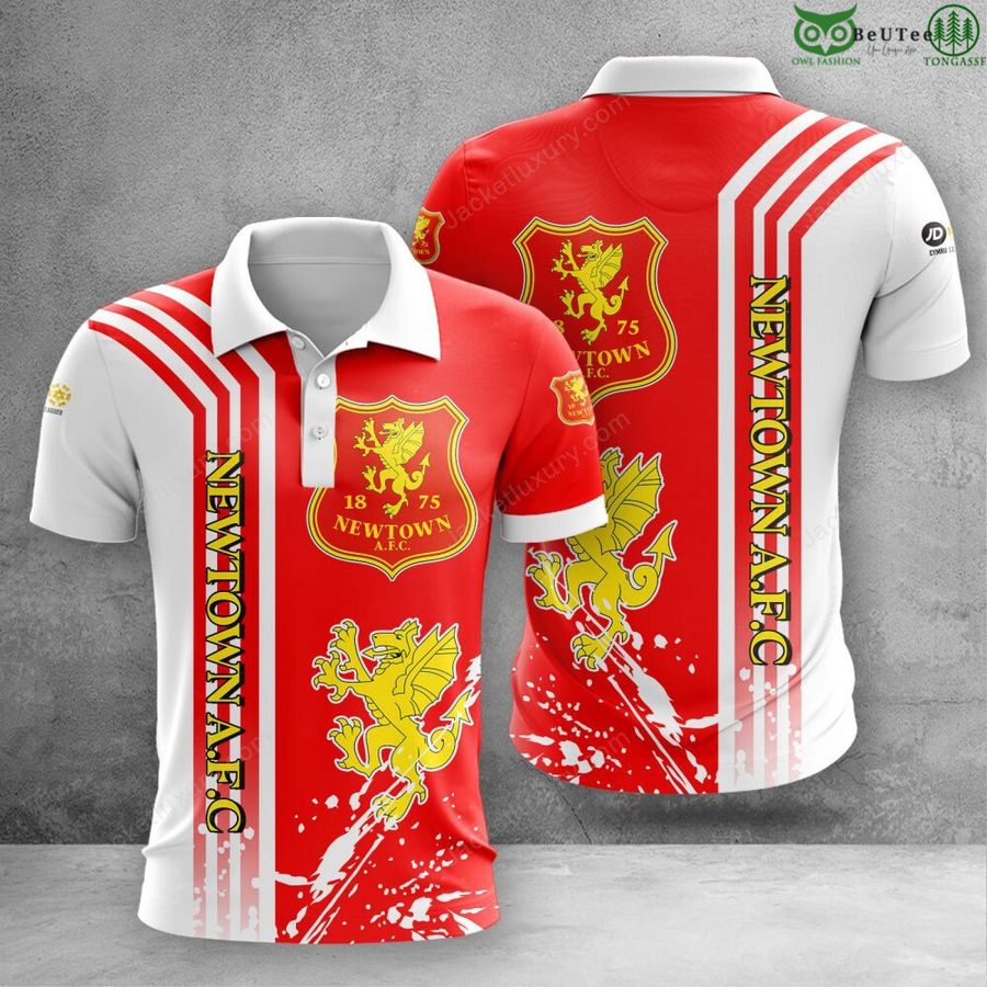Newtown AFC Wales Cymru Leagues 3D Shirt