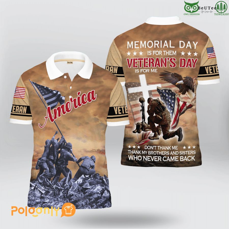 Memorial Day anniversary Polo Shirt 