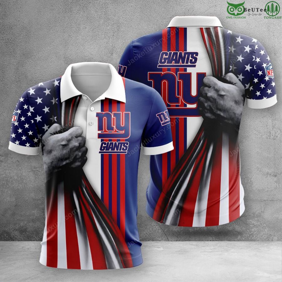 New York Giants NFL aloha pride summer 3D Polo T-Shirt Hoodie