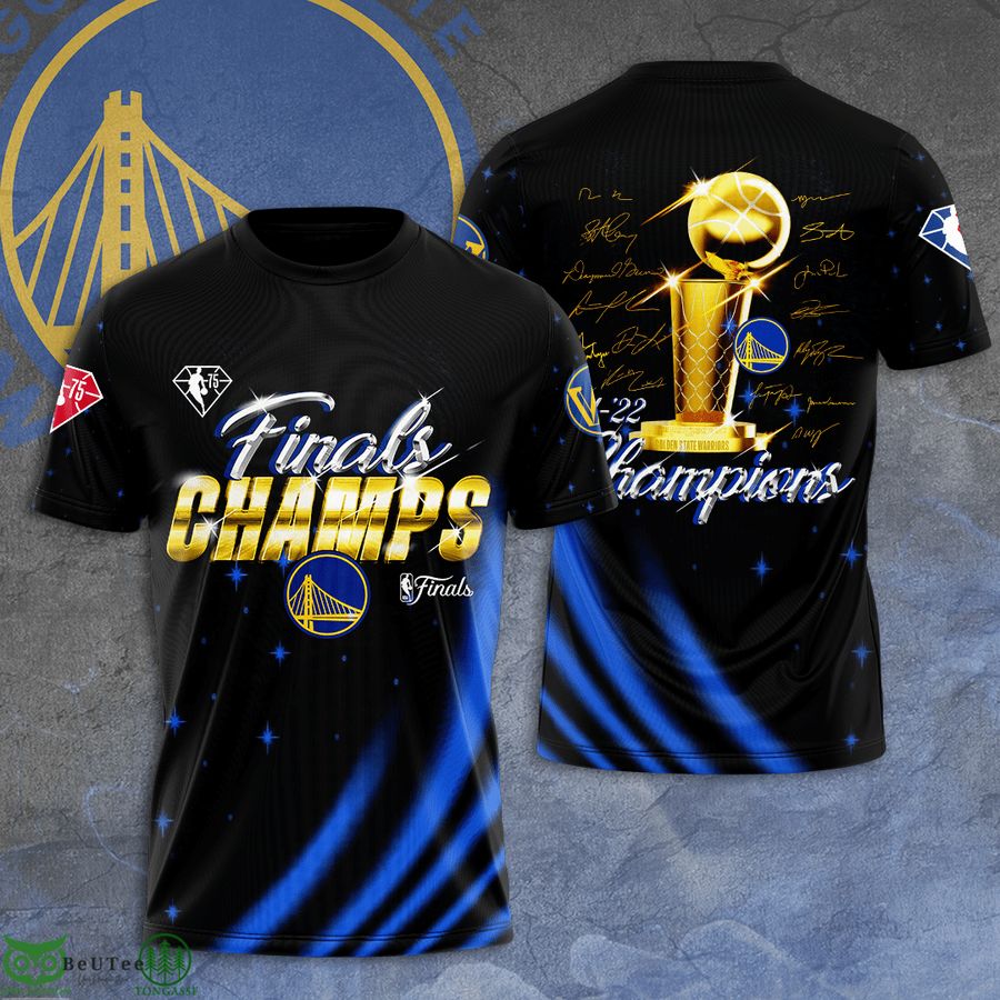 Golden State Warriors finals champions golden twinkle 3D Shirt