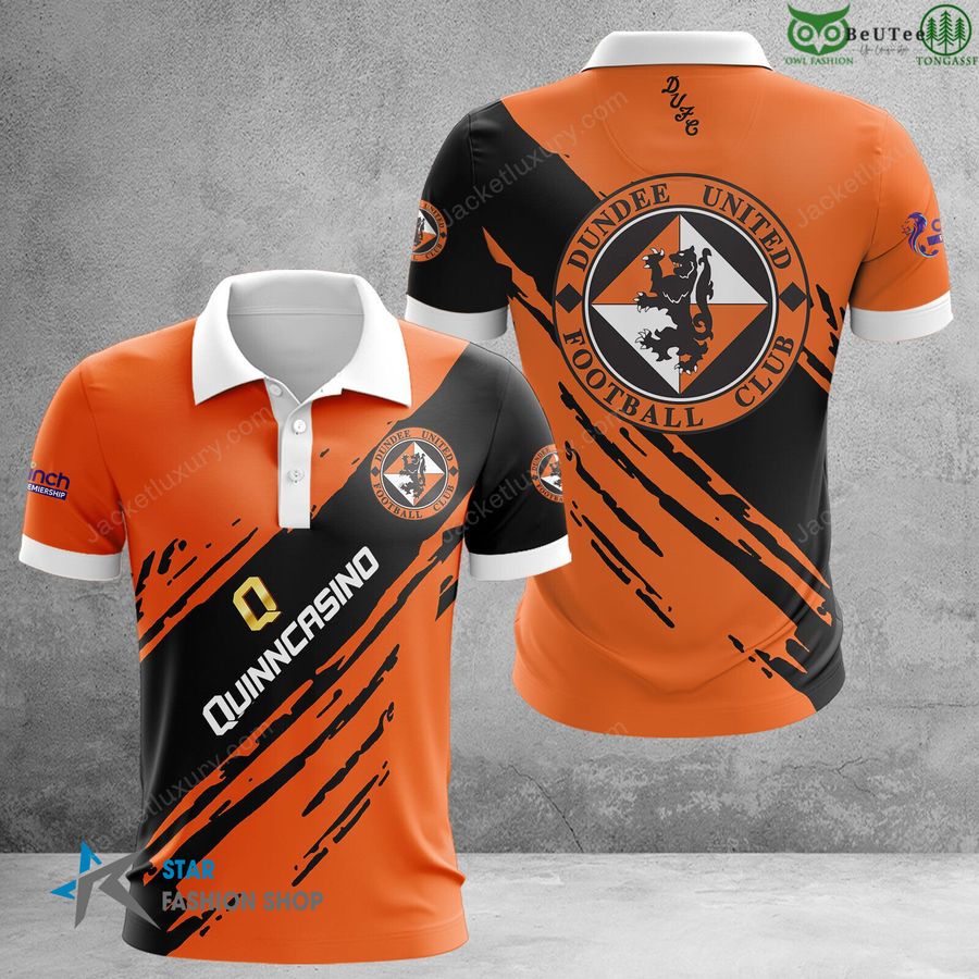 Dundee United F.C. Scottish Premiership 3D Polo T-Shirt hoodie 