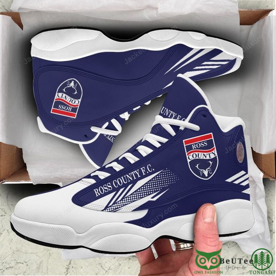 Ross County F.C. Scottish Premiership Dark Blue Air Jordan 13