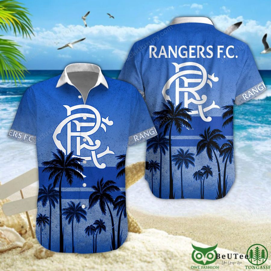 34 Rangers F.C. Palm Tree Scottish Premiership 3D Printed Polo Tshirt Hoodie