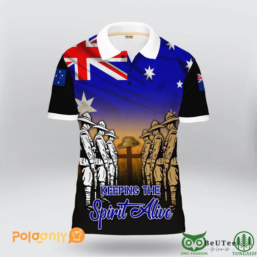 Anzac Day 25 April Polo Shirt 