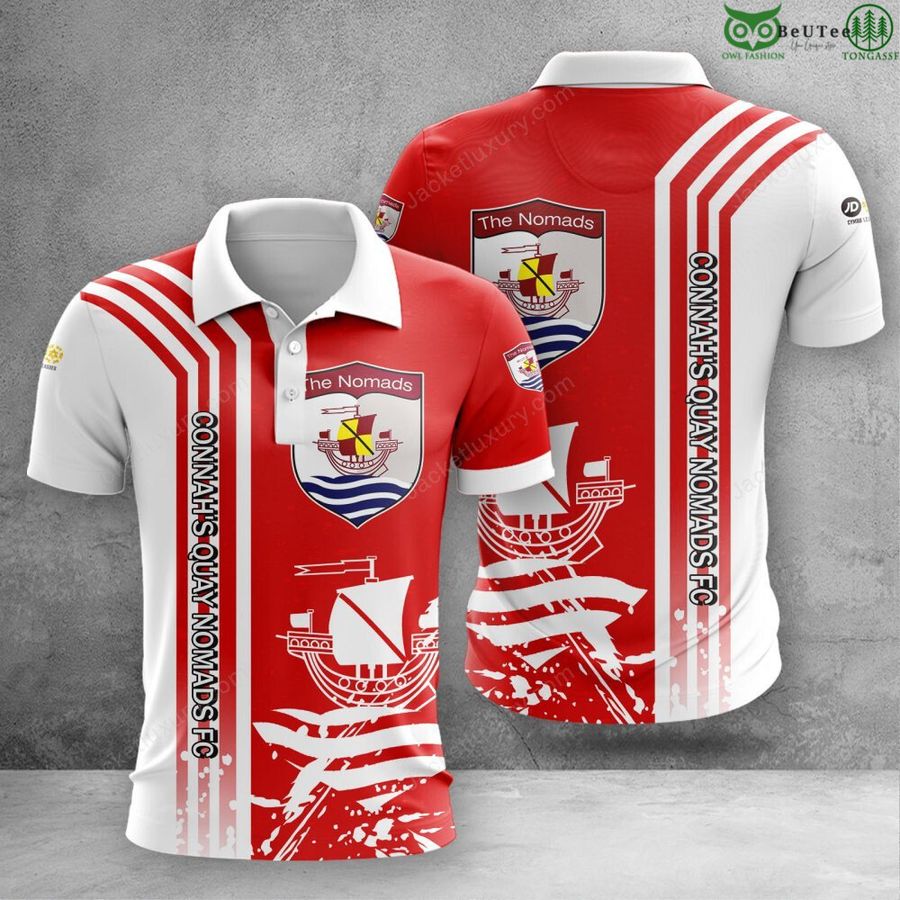 Connah's Quay Nomads Wales Cymru Leagues 3D Shirt