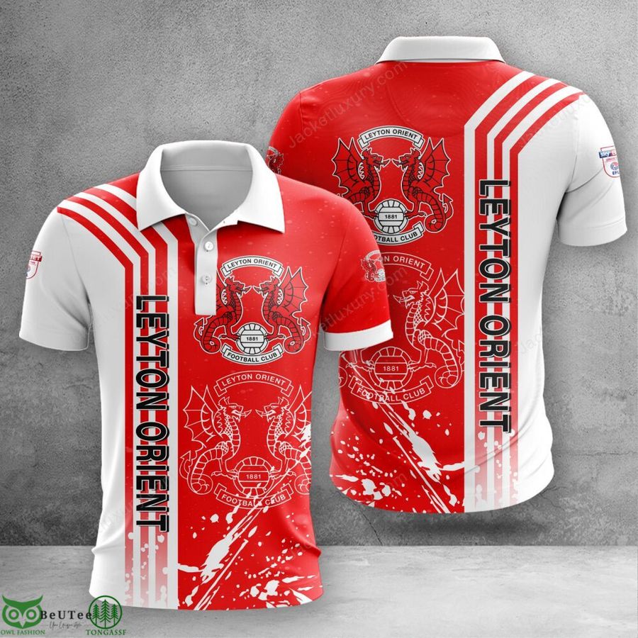 Leyton Orient EFL Championship 3D Polo T-shirt
