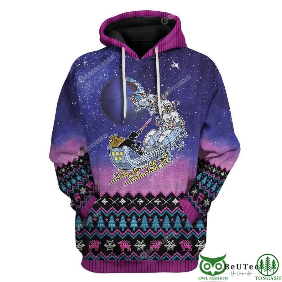 Flowermoonz Ugly Star Wars Custom 3D Hoodie