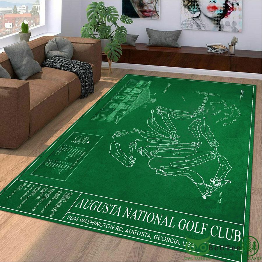 65 Augusta National Golf Club Area Carpet Rug