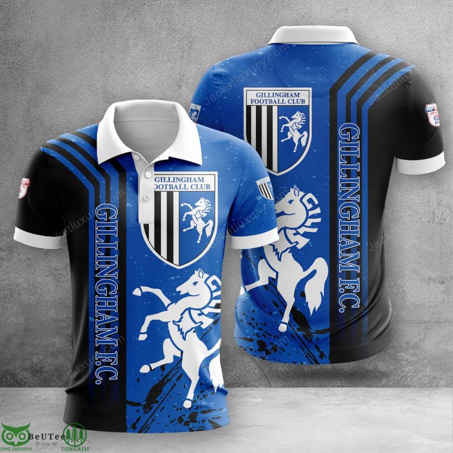 Gillingham EFL Championship 3D Polo T-shirt