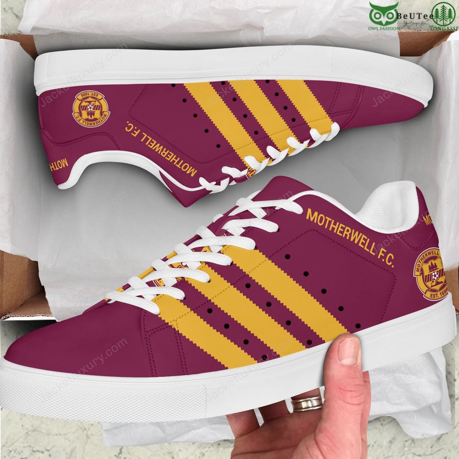 Motherwell F.C. Scotland football champions signature Stan Smith shoes