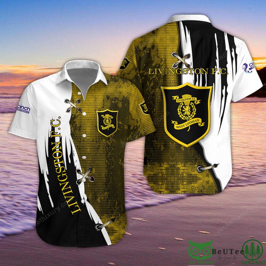 Livingston F.C. Scottish Premiership Hawaiian Shirt