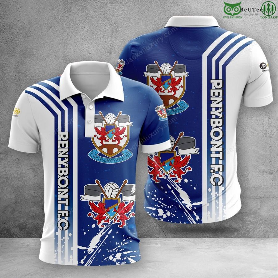 Penybont FC Wales Cymru Leagues 3D Shirt