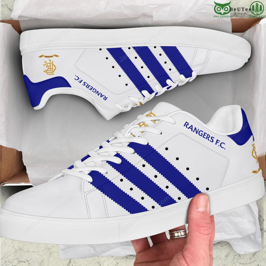 Rangers F.C. Scotland football champions signature Stan Smith shoes