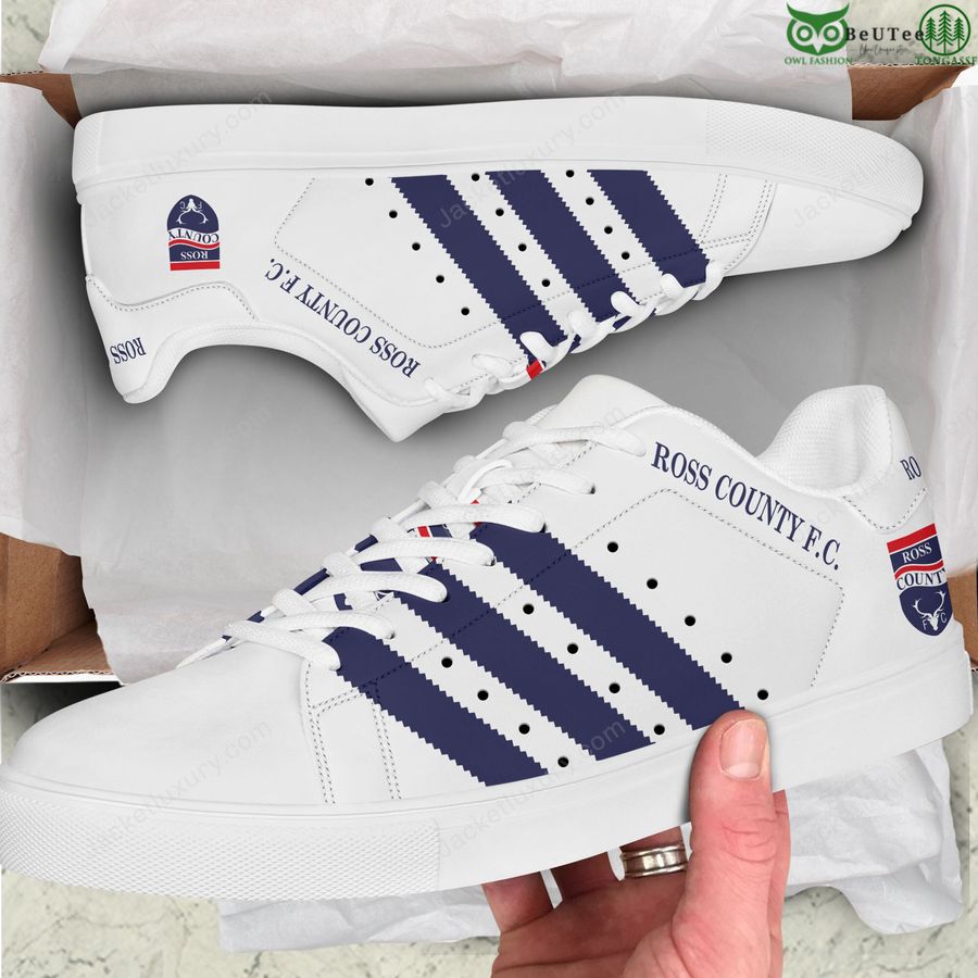 Ross County F.C. Scotland football champions signature Stan Smith shoes