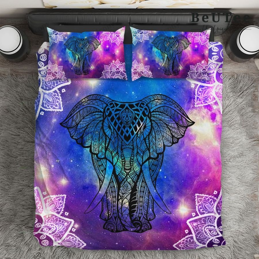 9 Elephant 3D All Over Printed Hawaii Shirt And Bedding Set