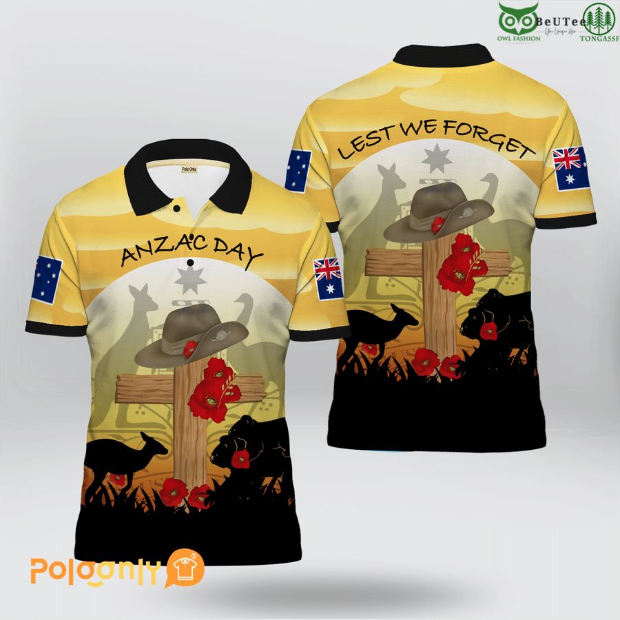 UK Veteran Remembrance 'Battle Of Britain' Kangoroo 3D Polo shirt