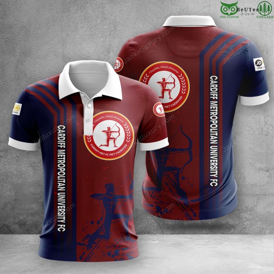 Metropolitan University F.C Wales Cymru Leagues 3D Shirt