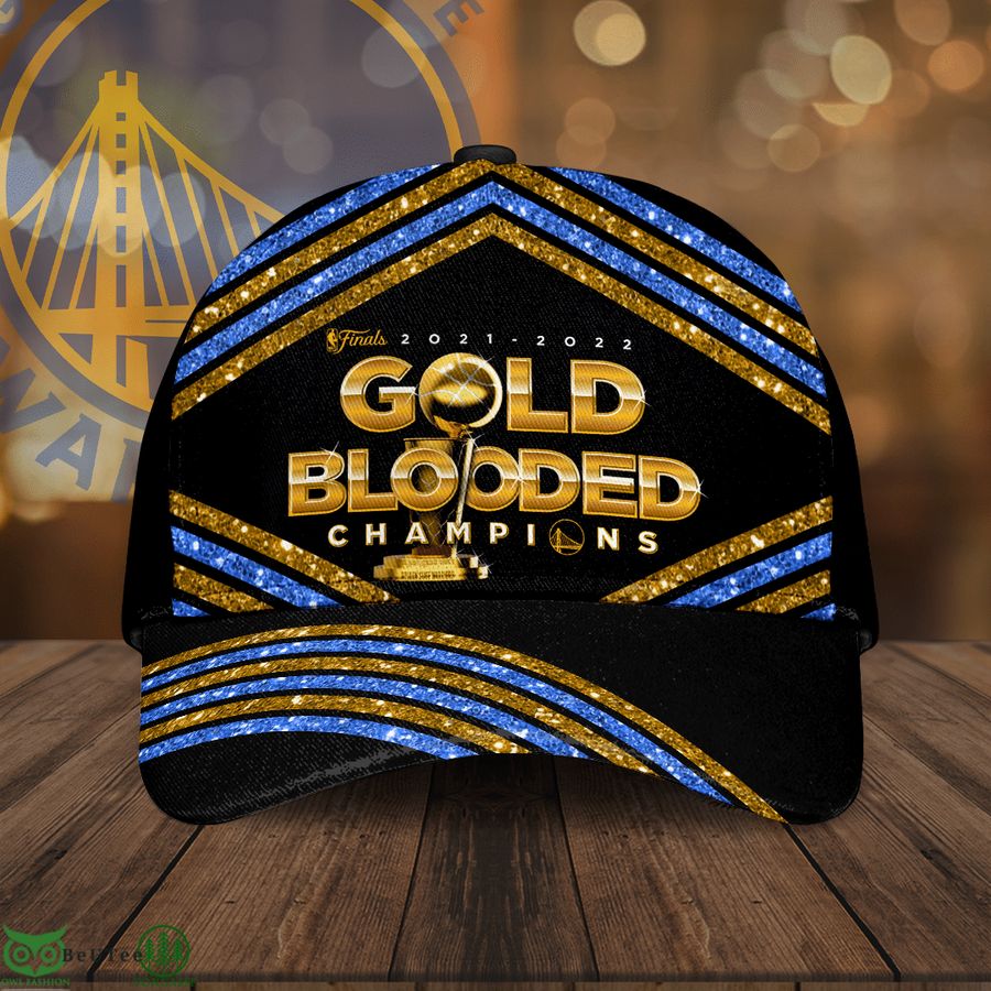 14 Golden State Warriors Gold Blooded glittering Classic Cap