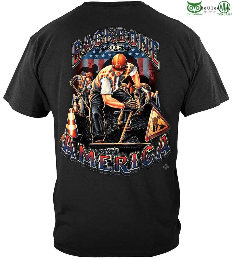 42 American Laborer BackBone T Shirt