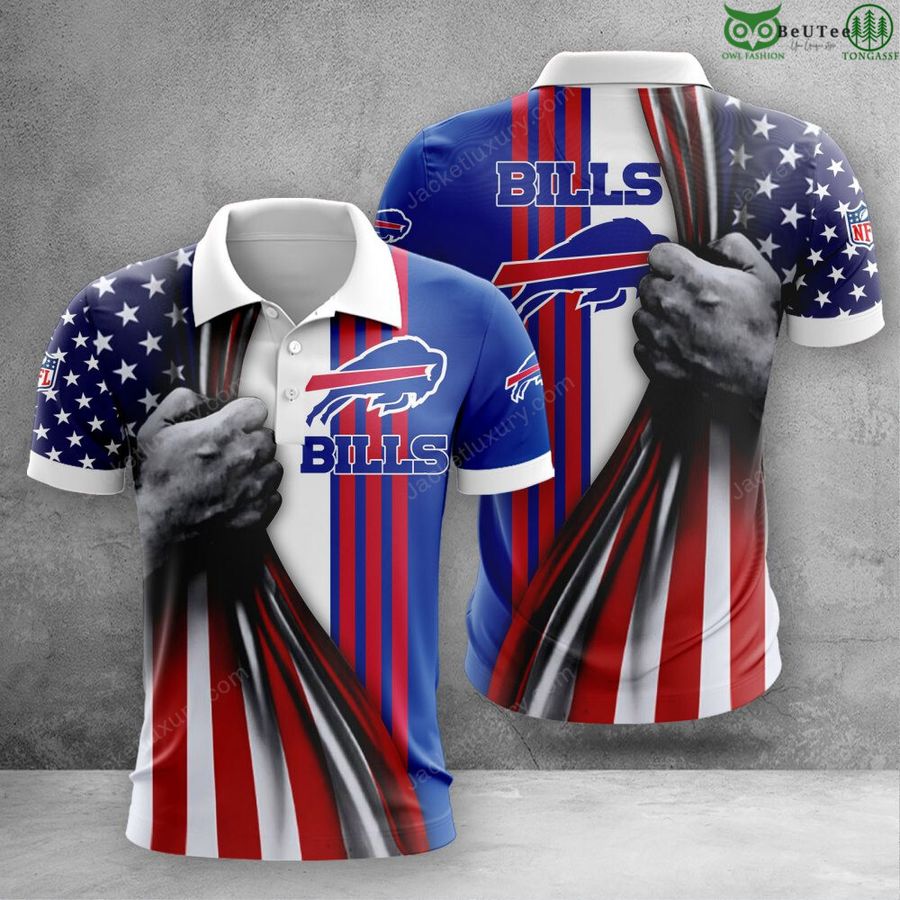302 Buffalo Bills NFL aloha pride summer 3D Polo T Shirt Hoodie
