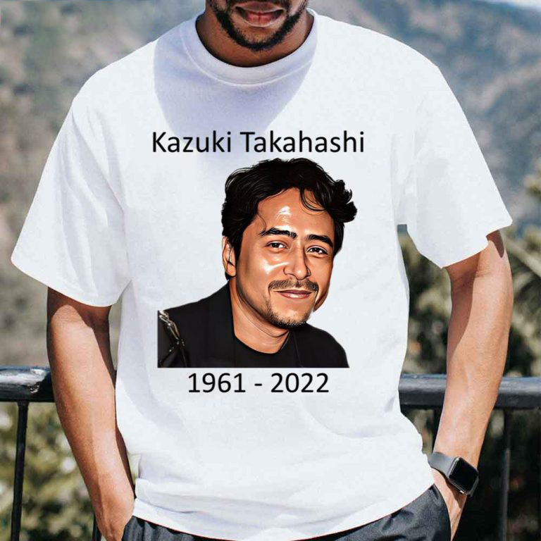 YuGiOh RIP Kazuki Takahashi Legend 1961 2022 T Shirt