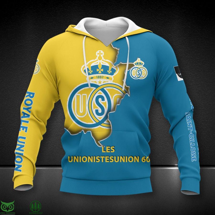 107 Union Saint Gilloise signature sporty design 3D Shirt