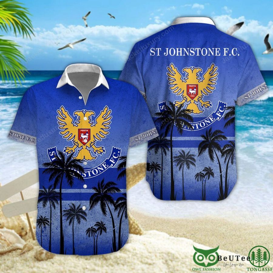 76 St Johnstone F.C. Palm Tree Scottish Premiership 3D Printed Polo Tshirt Hoodie