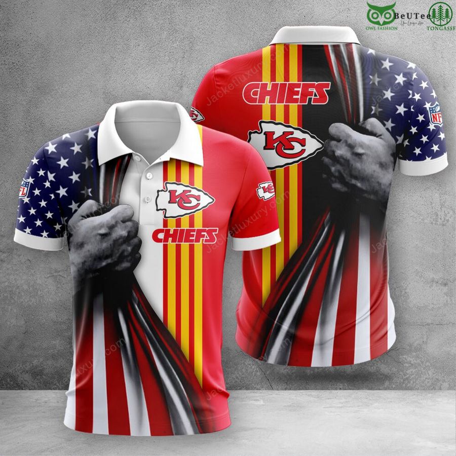 242 Kansas City Chiefs NFL aloha pride summer 3D Polo T Shirt Hoodie
