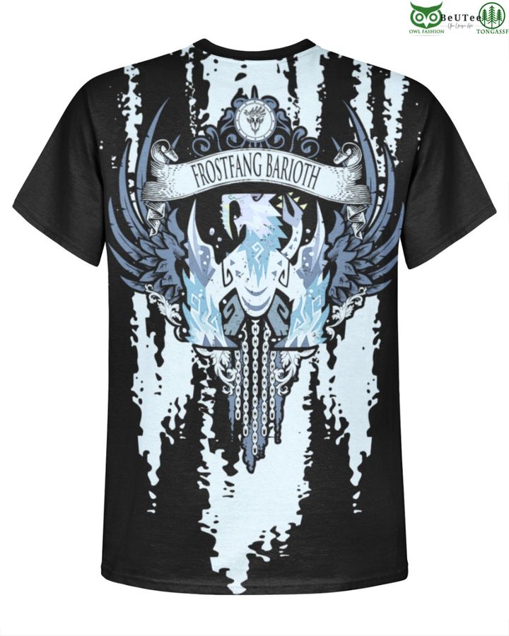 47 FROSTFANG BARIOTH Monster Hunter World AOP T Shirt