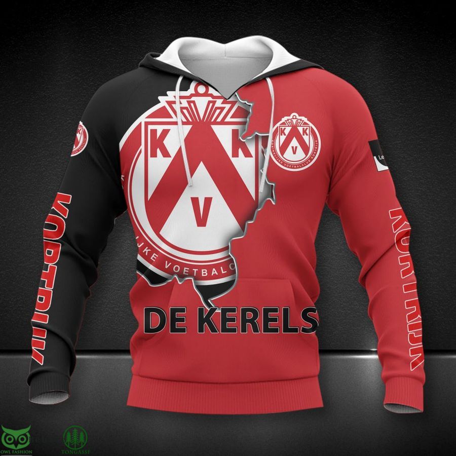 17 K.V. Kortrijk signature sporty design 3D Shirt