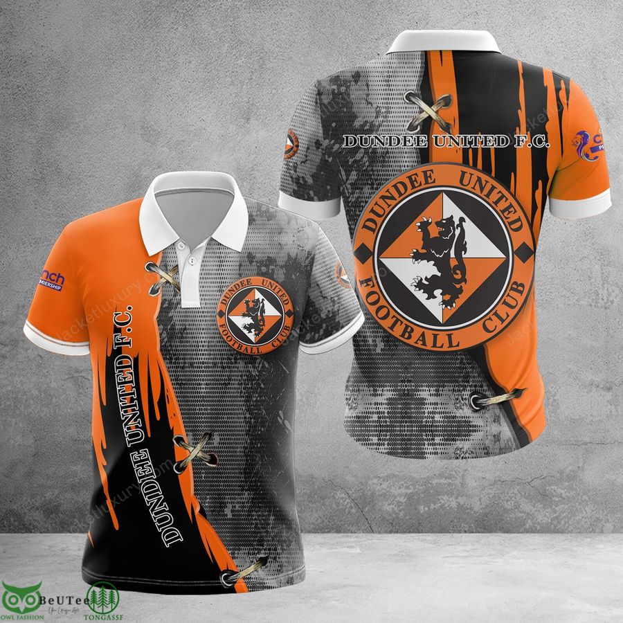 268 Dundee United F.C. camo orange Scotland football champions 3D Polo T shirt Hoodie